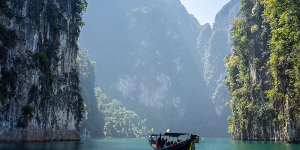 Photo d'une île pour illustrer un voyage digital nomad en Thaïlande.